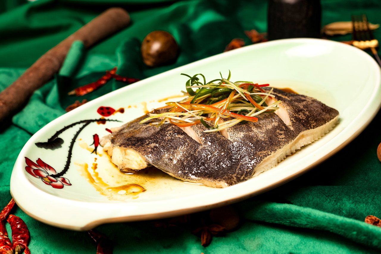 Steamed fish