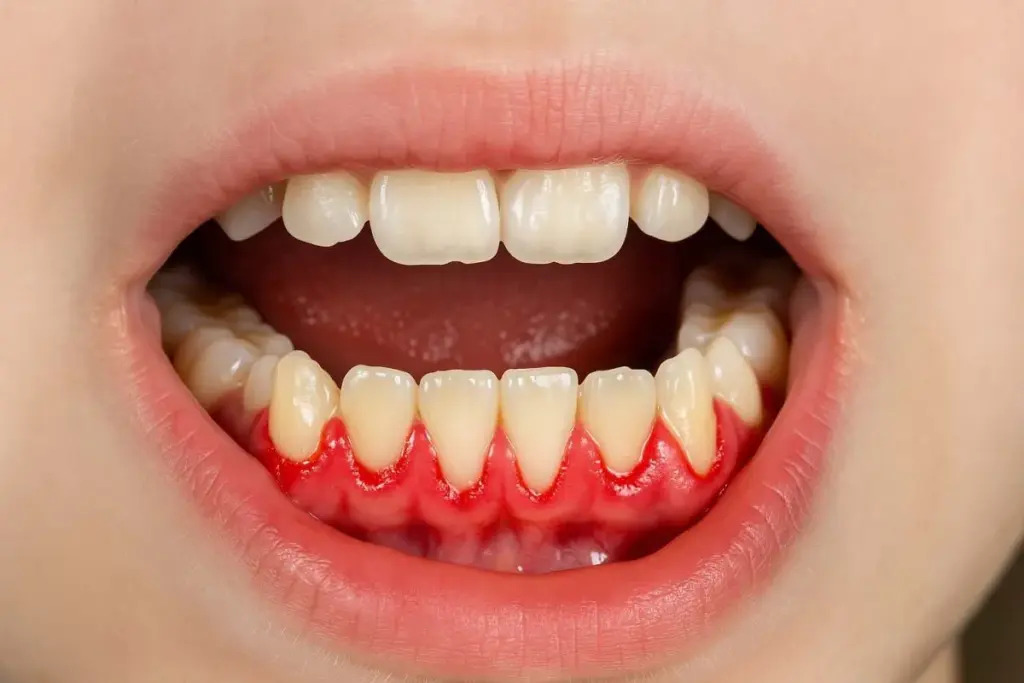 Periodontitis bleeding gums