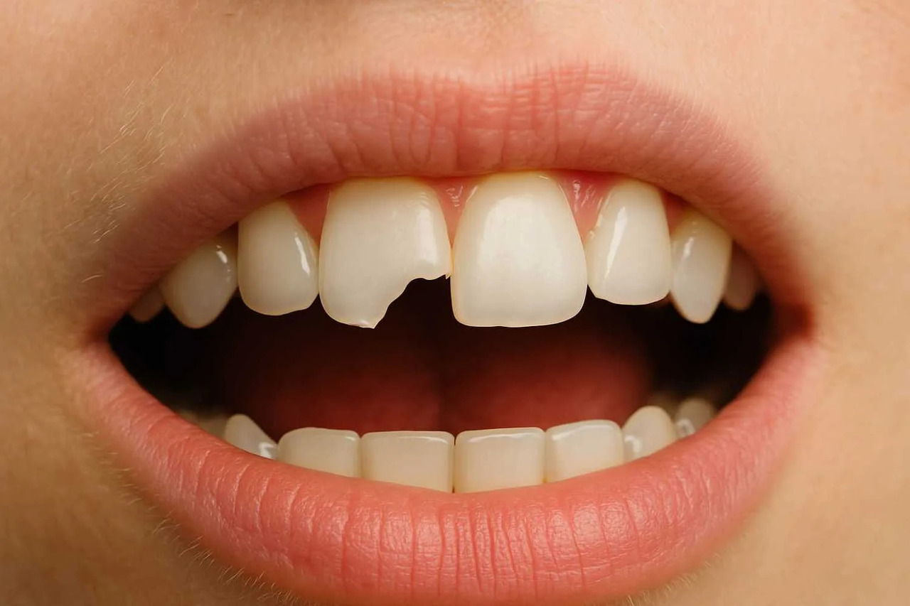 gigi patah - broken tooth chipped tooth